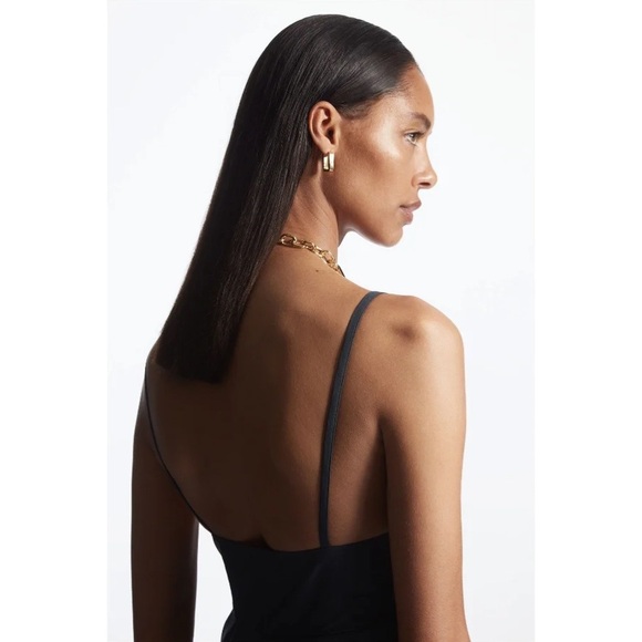 COS Poplin A-Line Midi Slip Dress - Picture 7 of 16